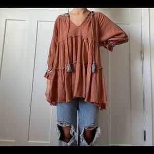 Free people top/dress!